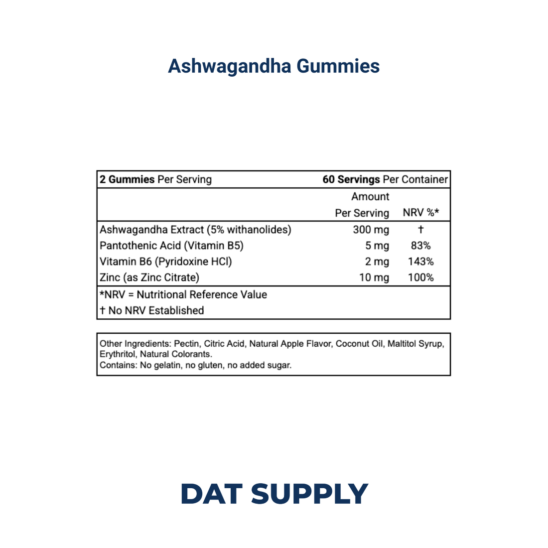 Ashwagandha Gummies White Label Formula – Stress & Calm Support