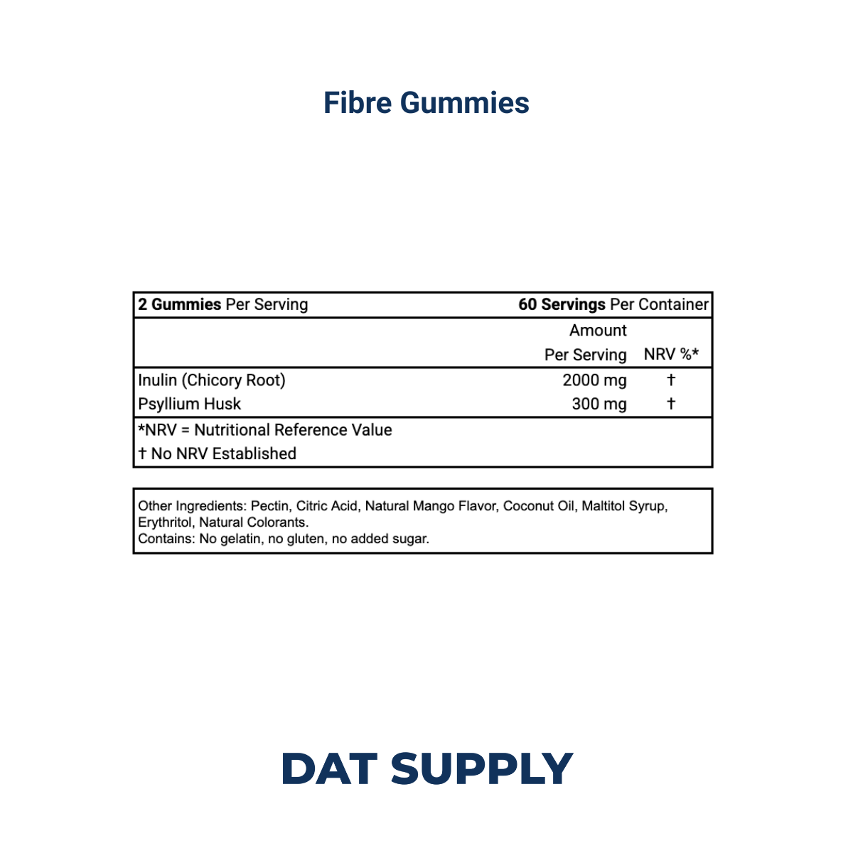 Fibre Gummies White Label Formula – Digestive Health & Regularity Support | DAT Supply